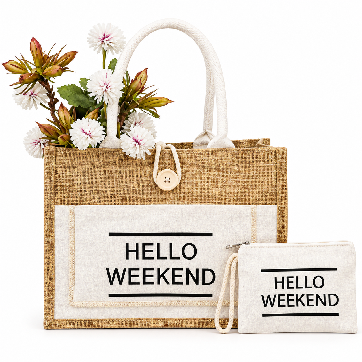 Eco Friendly Customizable Jute Bag