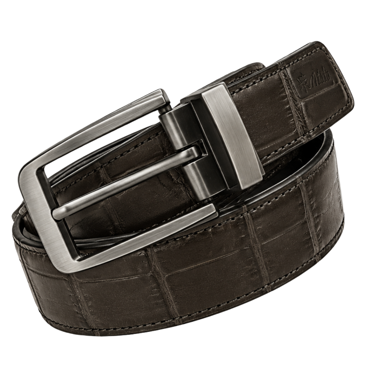 Leather Formal Belt (BROWN)