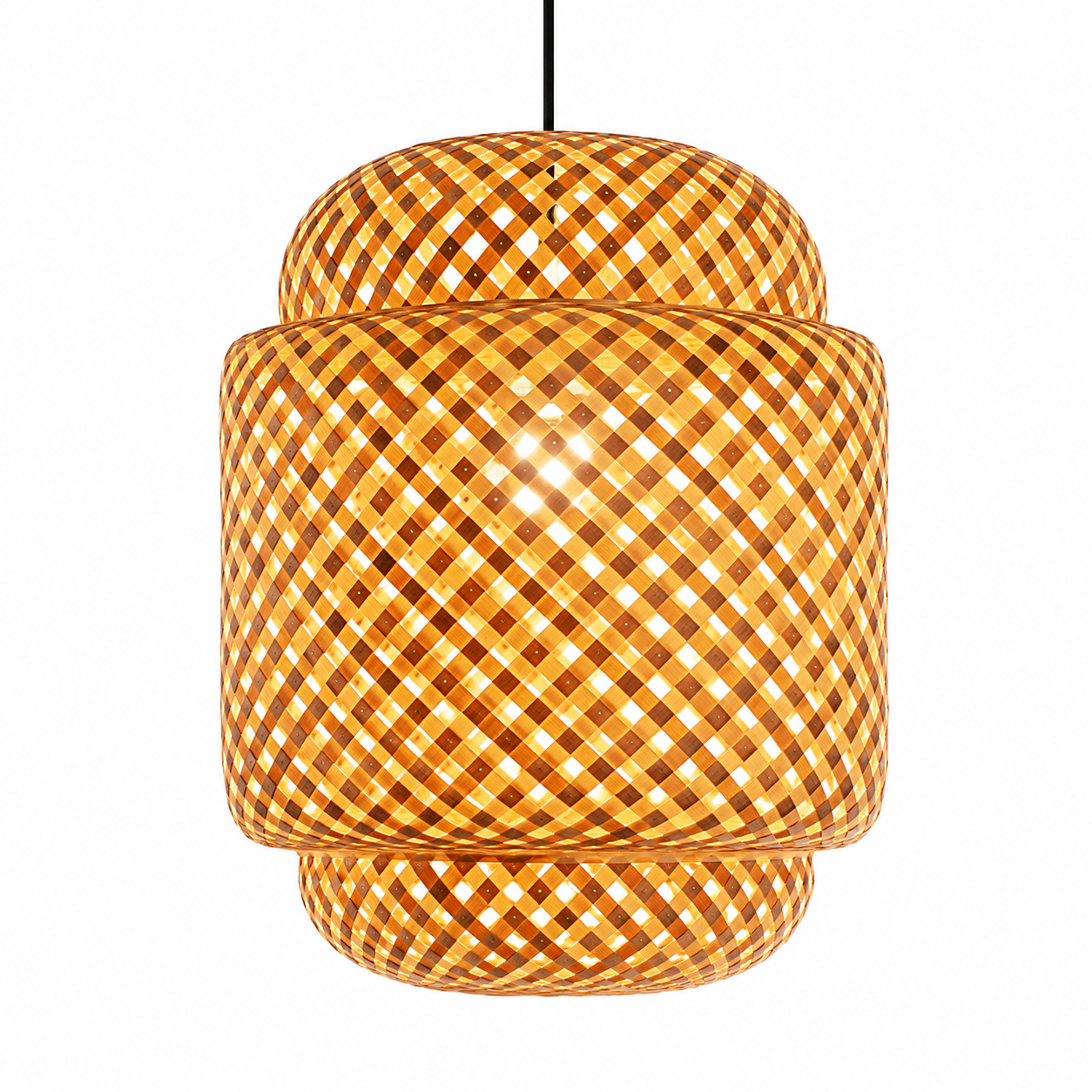 Eco Hanging Double Layer Lamp Shade