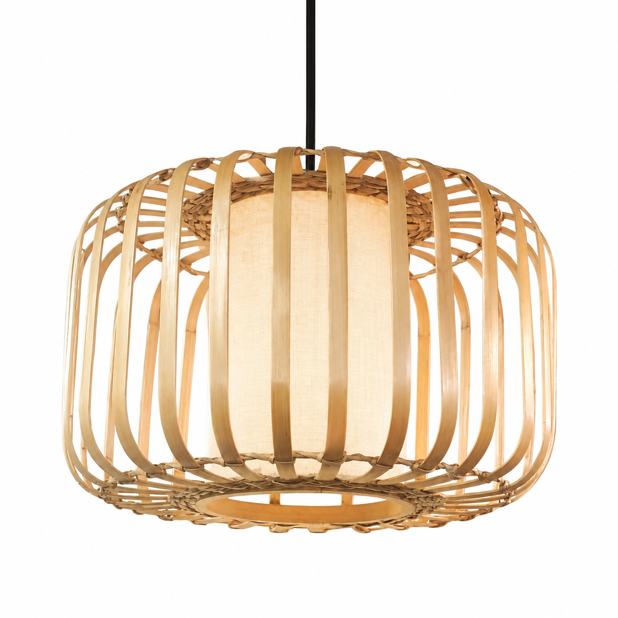 Handcrafted Bamboo Pendant Lamp