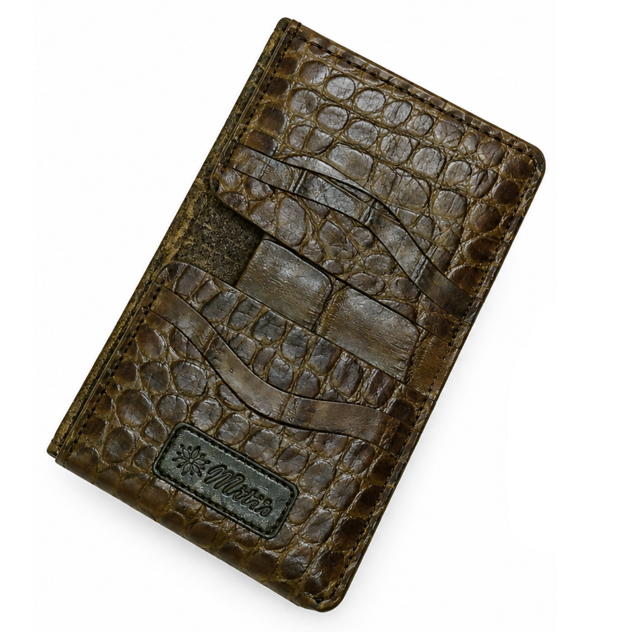Men's Leather  Bi-Fold Wallet (Chocolate)