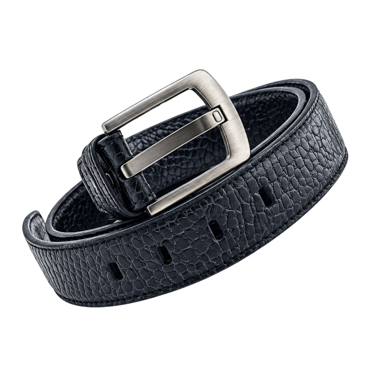 Leather Formal Belt (BLACK)