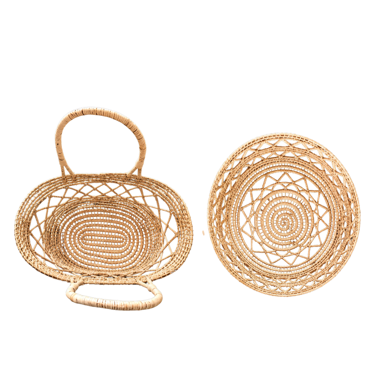 Palm Fiber Basket